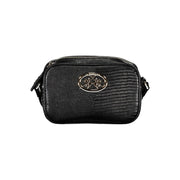 La Martina Black Polyethylene Handbag