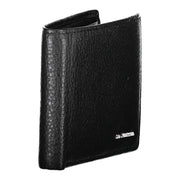 La Martina Black Leather Wallet