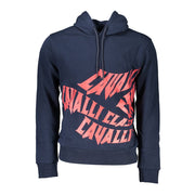 Cavalli Class Blue Cotton Men's Sweater