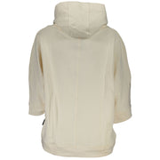 North Sails White Cotton Women's Hooded Sweater