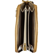 Guess Jeans Yellow Polyethylene Wallet