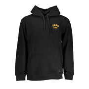 Vans Black Cotton Men Sweater with Hood