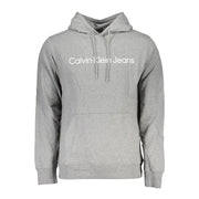 Calvin Klein Gray Cotton Sweatshirt