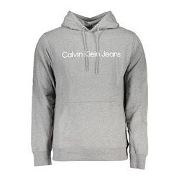 Calvin Klein Gray Cotton Sweatshirt