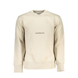 Calvin Klein Beige Cotton Sweatshirt