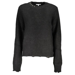 Patrizia Pepe Black Fabric Sweater
