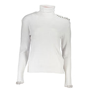 Patrizia Pepe Gray Cotton Sweater