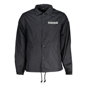Napapijri Black Polyester Men Jacket