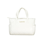 Mario Valentino White Polyethylene Handbag