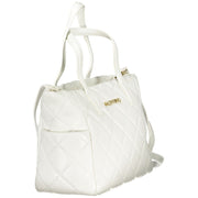 Mario Valentino White Polyethylene Handbag
