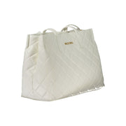 Mario Valentino White Polyethylene Handbag