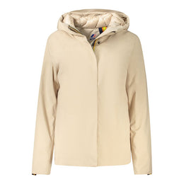 K-WAY Beige Polyester Jackets & Coat