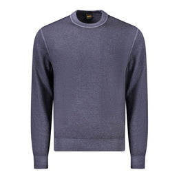 Hugo Boss Blue Wool Sweater