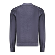 Hugo Boss Blue Wool Sweater