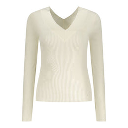 Guess Jeans White Viscose Sweater