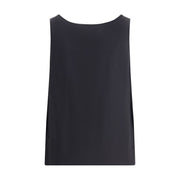 Dolce & Gabbana Black Silk Top