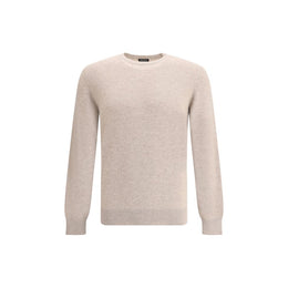 ZEGNA Beige Cashmere Cashmere Sweater