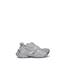 Balenciaga Gray Polyester Platform Sneakers