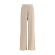 Guest in Residence Beige Cashmere Casual Pants