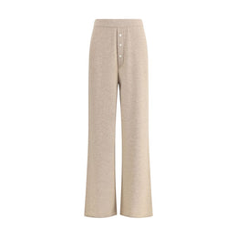 Guest in Residence Beige Cashmere Casual Pants