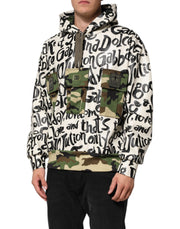 Dolce & Gabbana Multicolor Hooded DGMania Sweatshirt Sweater