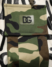 Dolce & Gabbana Multicolor Hooded DGMania Sweatshirt Sweater