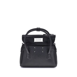 Margiela Black Calf Leather Bos Taurus Handbag