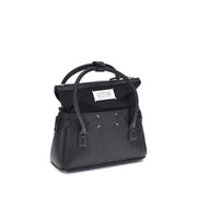 Margiela Black Calf Leather Bos Taurus Handbag