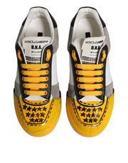 Dolce & Gabbana Multicolor MIAMI Low Top Sneakers Shoes