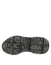 Dolce & Gabbana White Daymaster Leather Low Top Sneakers Shoes