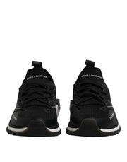 Dolce & Gabbana Black SORRENTO Lace Up Men Sneakers Shoes