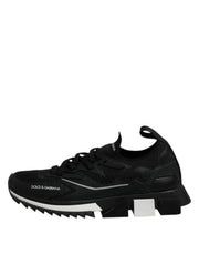Dolce & Gabbana Black SORRENTO Lace Up Men Sneakers Shoes