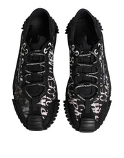 Dolce & Gabbana Black White NS1 Lace Up Low Top Sneakers Shoes