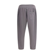 Y-3 Gray Cotton Joggers (Workout Pants)