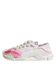 Dolce & Gabbana White NS1 Lace Up Low Top Sneakers Shoes