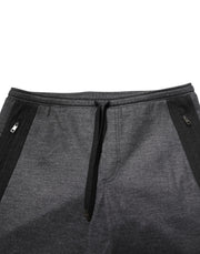 Dolce & Gabbana Gray Black Wool Blend Jogger Sweatpants  Pants