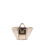 Pierre Hardy Beige Raffia Shoulder Bag