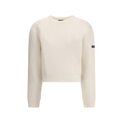 Balenciaga White Wool Sweatshirt