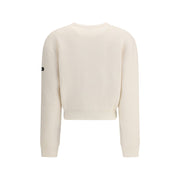 Balenciaga White Wool Sweatshirt