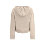 Guest in Residence Beige Cashmere Hoodie