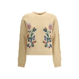Etro Beige Wool Sweatshirt