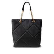 Dolce & Gabbana Black Leather Tote Bag