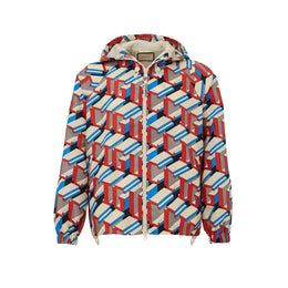 Gucci Multicolor Polyamide Shell Jacket