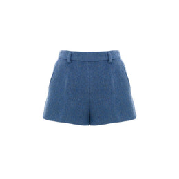 Gucci Blue Wool Shorts