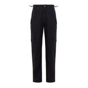 Dolce & Gabbana Black Cotton Cargo Pants