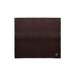 Dolce & Gabbana Brown Silk Pocket Square