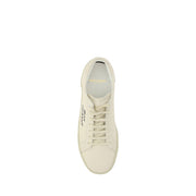 Saint Laurent White Rubber Low Top Sneakers