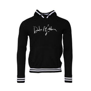 Dolce & Gabbana Black Hooded Logo Print Sweatshirt Sweater