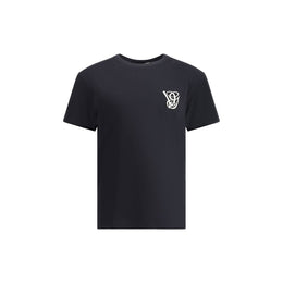 Valentino Black Cotton T-Shirt