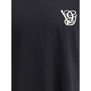 Valentino Black Cotton T-Shirt